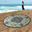 Peretsman 100% Cotton Round Beach Towel-2113513305