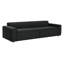 Canapé en velours noir Tov Furniture Olafur-2045260330