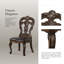 Chaise d'appoint rembourrée Melina