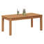 Rectangular Teak Solid Wood Outdoor Patio Table - 95 cm W 45 cm D