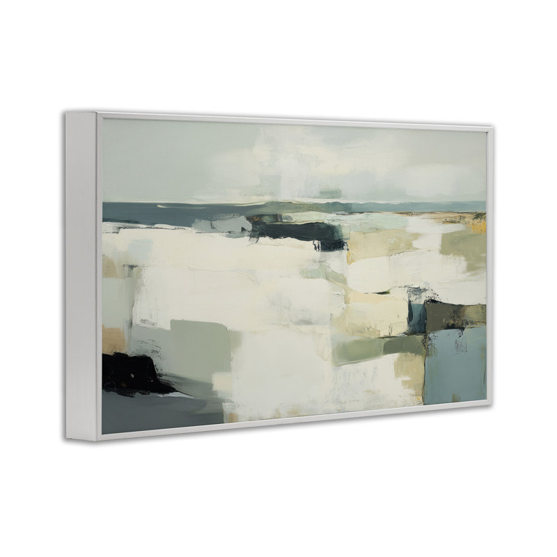 Giclée encadrée Pastel Plains Illusion, design par Irena Orlov, H 20 po x l 30 po