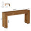 Console rustique