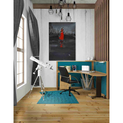 Noir - impression sur toile tendue