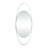 Saraiya Solid Wood Oval Wall Mirror-1244376267