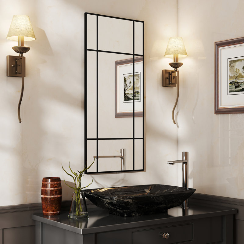 Metal Rectangle Mirror
