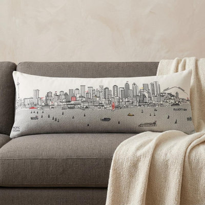 Coussin lombaire 14 "x 35" Seattle