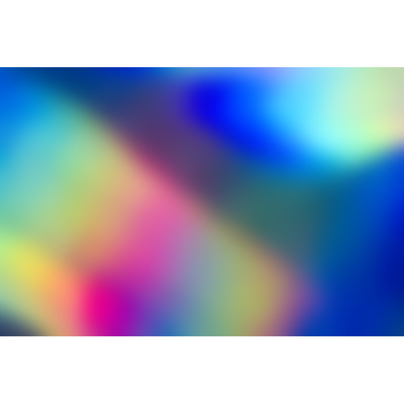 Holographic Abstract Background by Ben Slater - Wrapped Canvas Print, 20cm H x 30cm W