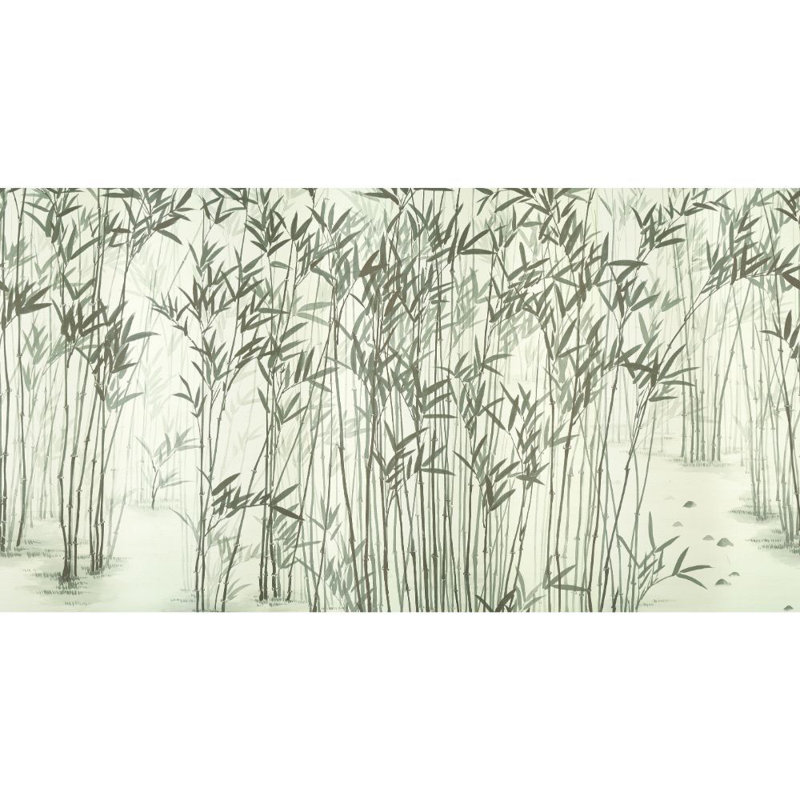 Kanji Sisal Panel Set, Ink