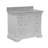 Fossen 42" Single Bathroom Vanity Set with White Cabinet and Carrara Marble Countertop-1230142615-1299984122