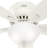 Hunter 52 inch Newsome Low Profile Ceiling Fan with LED Light Kit and Pull Chain-56420886