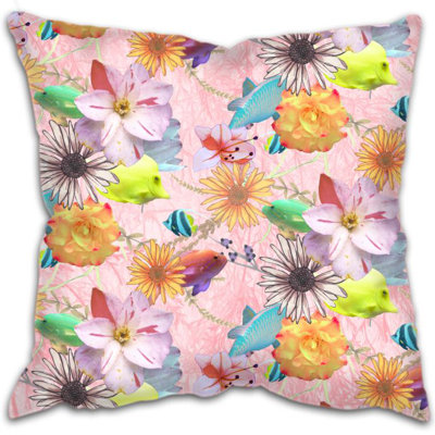 Devizes Floral Square Cushion