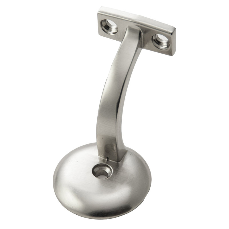 Hand Rail Brackets, Satin Nickel