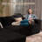 Boneless No Assembly Required Compression Packed 2 - Piece Corduroy Sofa-1905477864