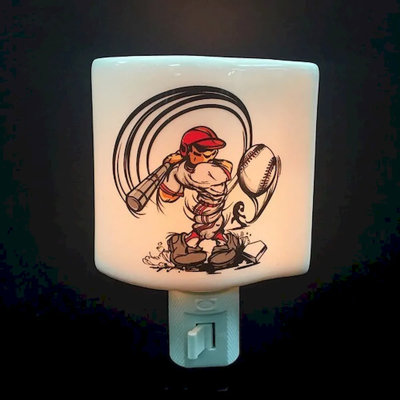 Batter Up' Baseball Night Light