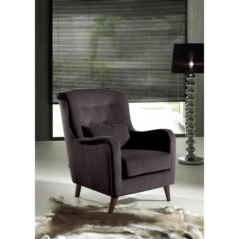 Deshaun Armchair, Aubergine