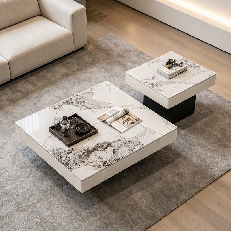 Stacey, White/Gray/White/Black, 15" H x 47.24" L x 47.24" W
