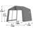 Shed-in-a-Box® Shelter, PEAK 8X8X8 GRAY-115750153-115750154
