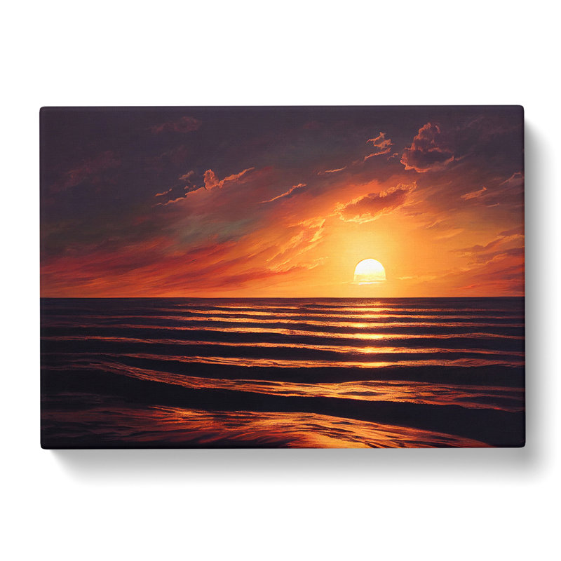 Sunset Seascape Vol.2 - Wrapped Canvas