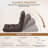 Reclining Floor Game Sofa Chair with 14 Adjustable Positions-884417348