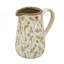 Vase rond en céramique 6,3 po x 4,5 po x 7,1 po avec motifs floraux multicolores-426464263-426464260