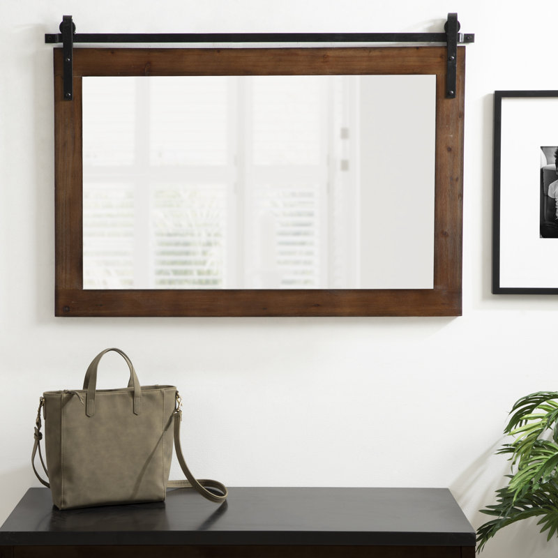Miroir Dayanah, Noyer brun, 26.75" x 37.37"