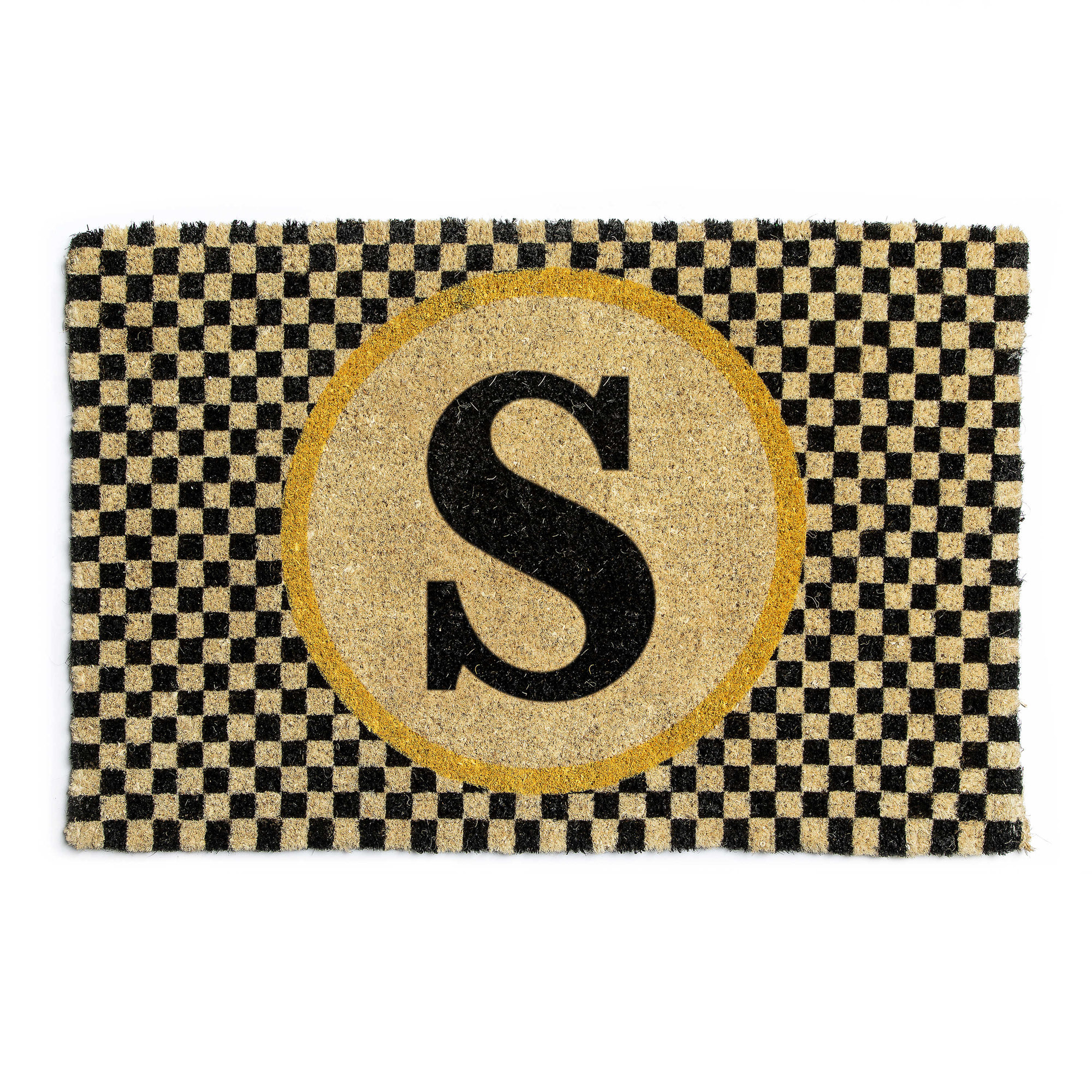 Monogrammed Entrance Mat, S