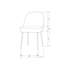 Vogue Dining Chair Leather Cognac-69222043