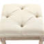 Repose-pieds capitonné polyvalent pour plusieurs pièces, rehaussant le confort et le style avec élégance