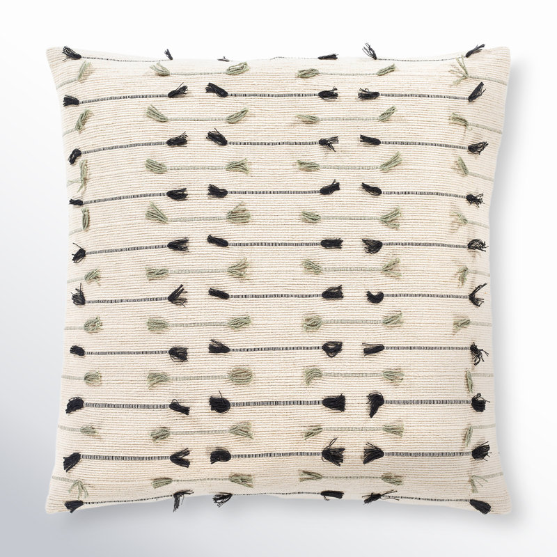 Coussin Santina, 18 po x 18 po, Housse de coussin seulement - sans coussin