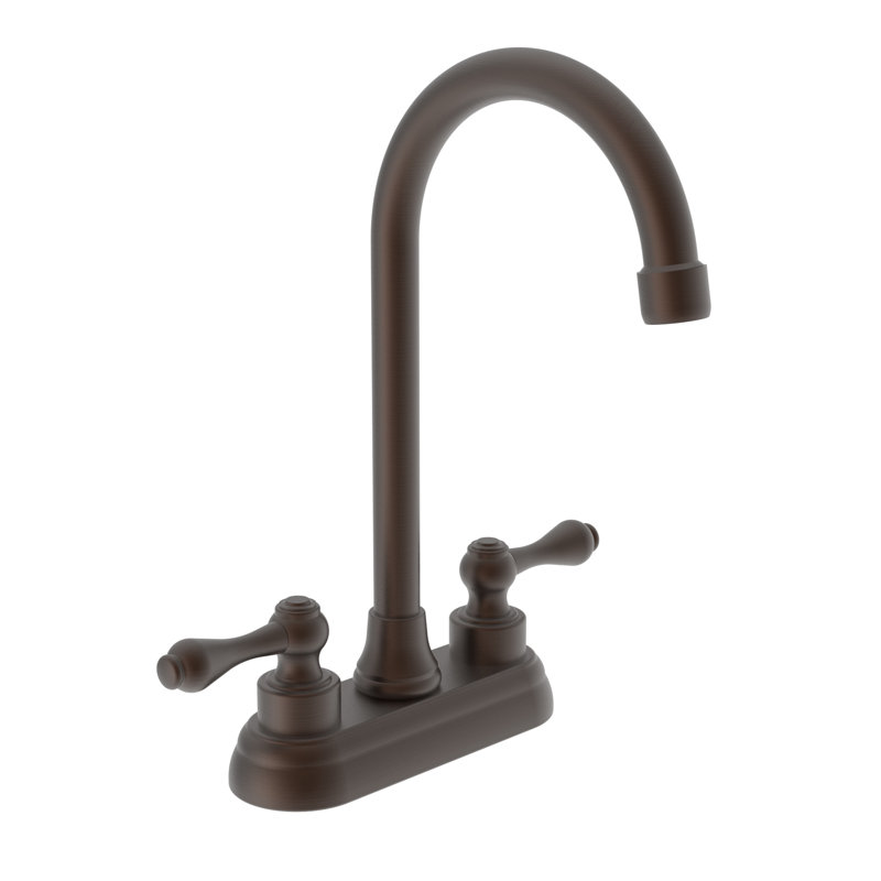 Seaport Double Handle Bar Faucet, English Bronze