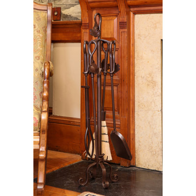 Chambliss Iron Fireplace Tool Set