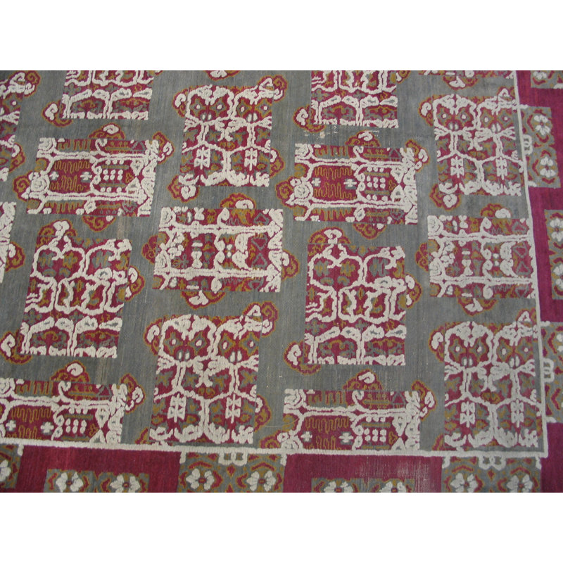 Antique Ukrainian Knotted Rug