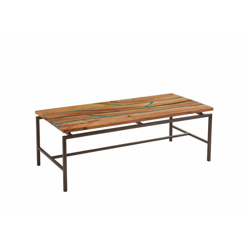 Finland Solid Wood Top Single Coffee Table