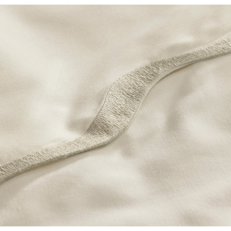 Signature Curved Edge Sheet Set, Sand, King Sheet Set with 2 Standard Pillowcases