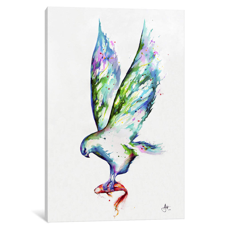 Midas by Marc Allante - Wrapped Canvas Painting, 66.04 cm H x 45.72 cm W x 1.91 cm D