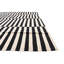 Tapis noir et blanc Mulloy