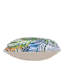 Bean Bag Bazaar Palm Leaf Print Indoor-Outdoor Cushion, Multicolour