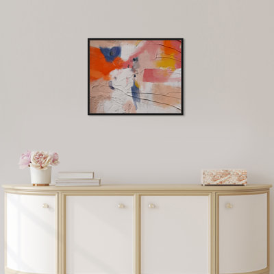 Coucher de soleil abstrait - Impression sur toile