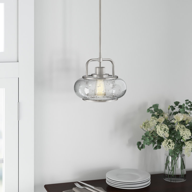 Spofford 1 - Light Single Pendant, Brushed Nickel