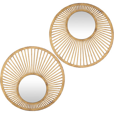 Metal Flat Wall Mirror