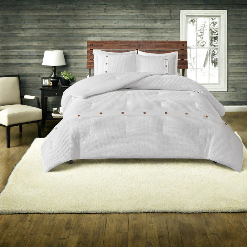 Ensembles de literie en coton de qualité supérieure pour grand lit, tissage gaufré moderne pour la maison