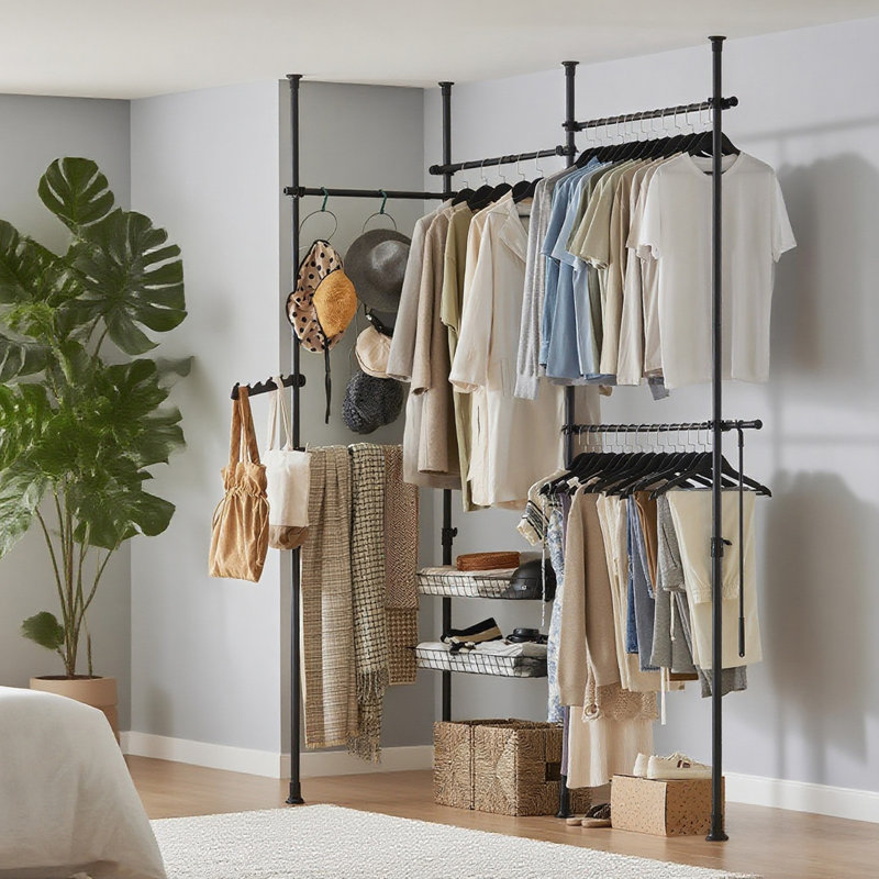 Shanitaortia Closet System, Black