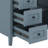 30-Inch Independent Bathroom Vanity With Sink, 3 Left-Side Drawers, Right Cabinet With Adjustable Shelves-607184272