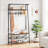 31.5''Coat Rack, 3-In-1 Hall Tree With Shoe Bench