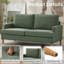 Ensemble de salon rembourré 3 pièces Transitional Modern - 1 causeuse et 2 fauteuils-43622213