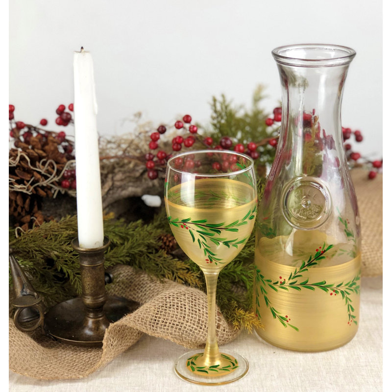 Carafe de vigne de noël 33 oz.