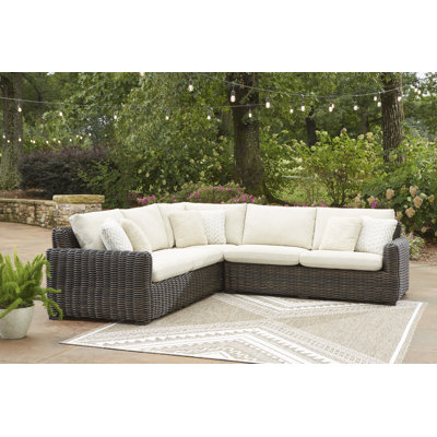 Kimora 3-Piece Outdoor Sectional