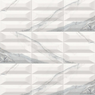 Carreau de mur de métro biseauté 10 "x 30" Cult