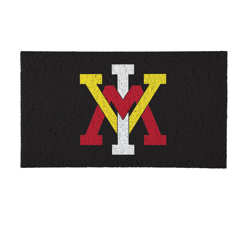 Tapis polychrome en PVC, 16 po x 28 po, Virginia Military Institute