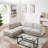 Arieya Upholstered L-Shaped Sectional-90465713-90465714